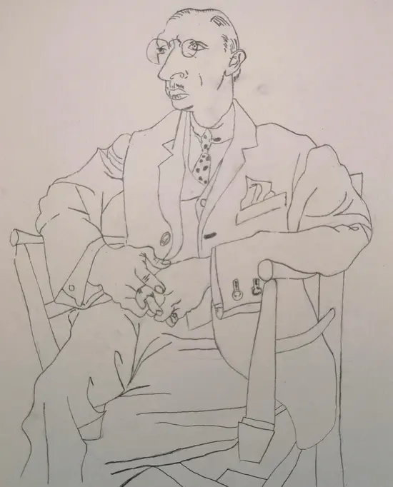 Copy Portrait of Igor Stravinsky